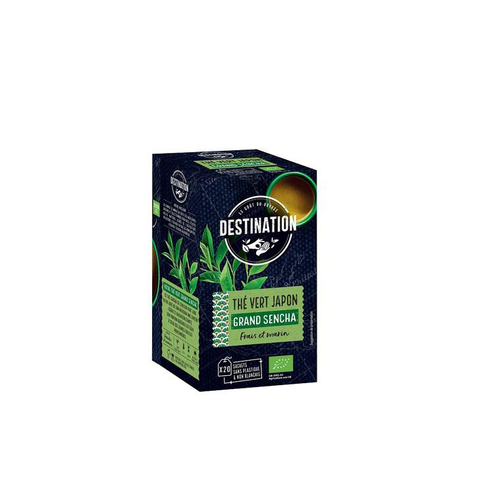 Visuel 1 du produit Thé vert sencha Japon bio en boîte Destination - 40 g