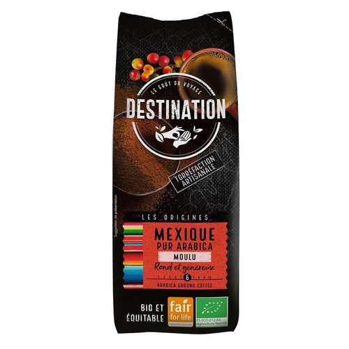 Visuel 1 du produit Café moulu pur arabica bio Mexique Destination - 250 g