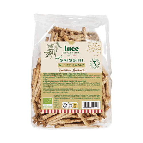 Visuel 1 du produit Mini gressins sésame bio Luce - 150 g