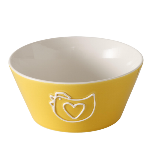 Visuel 3 du produit Bol à céréales en new bone coloré avec motif animal Frieda - Ø 14 x H 6,5 cm