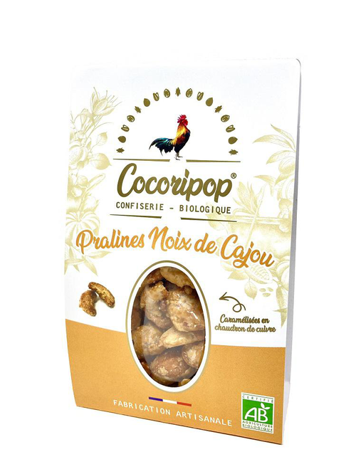 Visuel 1 du produit Praliné noix de cajou bio Cocoripop - 100 g