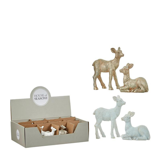 Visuel 1 du produit Figurine cerf en résine - 6 x 2,5 x 5 cm