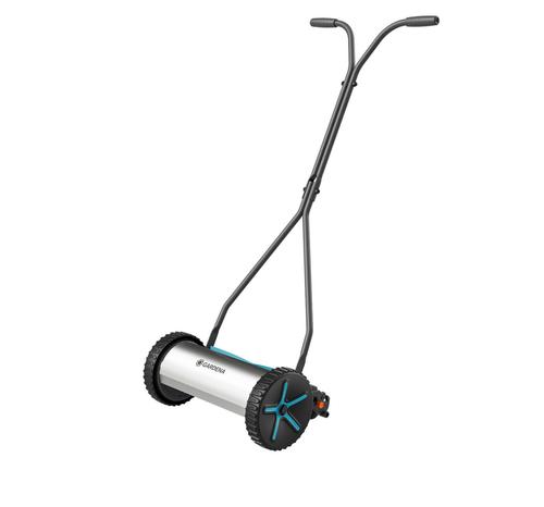 Visuel 1 du produit Tondeuse manuelle 330 Comfort coloris gris Gardena - jusqu'à 150 m2