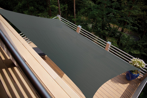 Visuel 1 du produit Voile rectangulaire en polyéthilène tressé Austral - 3 x 2 m