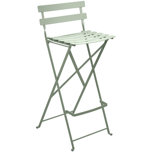 Visuel 3 du produit Tabouret haut Bistro en acier Fermob - 42 x 31 x 74 cm