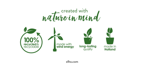 Visuel 3 du produit Pot de culture carré coloris living noir Elho Green Basics Allin1 - 35 cm