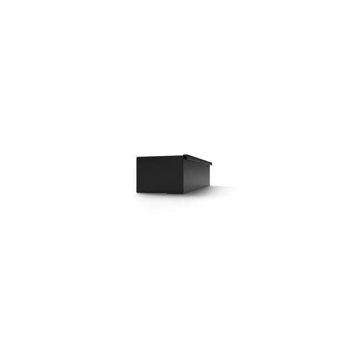 Visuel 4 du produit Bac de rangement noir Forge Adour - 30 x 8,6 x 6 cm
