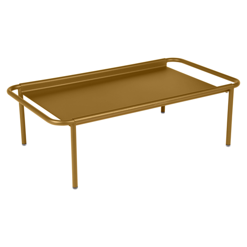 Visuel 1 du produit Table basse Coolside coloris marron en acier Fermob - 115 x 63 cm