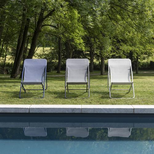 Visuel 4 du produit Maxi Transat Colorblock Batyline® Terre tube Lafuma Mobilier - 62 x 83 x 94 cm