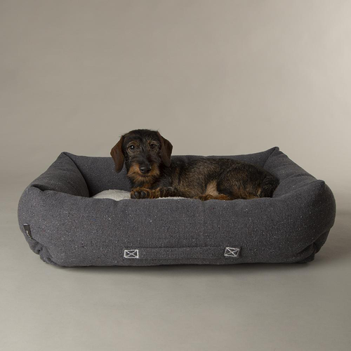 Visuel 4 du produit Couchage pour chien coloris gris corbeille Scruffs Eco Eden - Taille M 60 x 50 cm