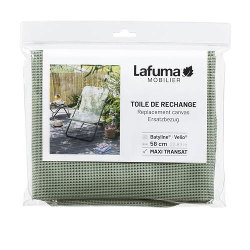 Visuel 2 du produit Toile pour maxi transat moss Batyline® coloris vert Lafuma - 62 cm