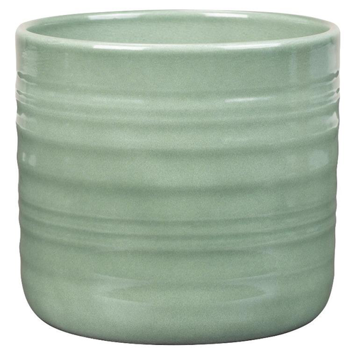 Visuel 1 du produit Cache-pot en céramique vert Scheurich 850 Salvia - Ø 14 x H 12,8 cm