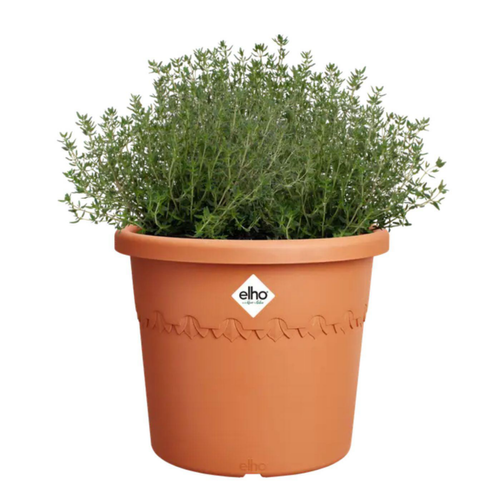 Visuel 3 du produit Pot en plastique recyclé Terra Elho Algarve Cilindro - Ø 48 x H 40 cm