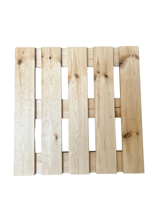 Visuel 1 du produit Dalle en bois de pin du Nord non huilé - 50 x 50 cm