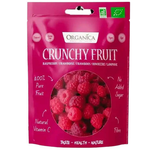 Visuel 1 du produit Framboises lyophilisées bio Organica - 12 g