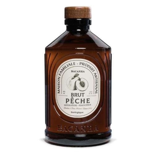 Visuel 1 du produit Sirop brut de pêche bio Bacanha - 400 ml
