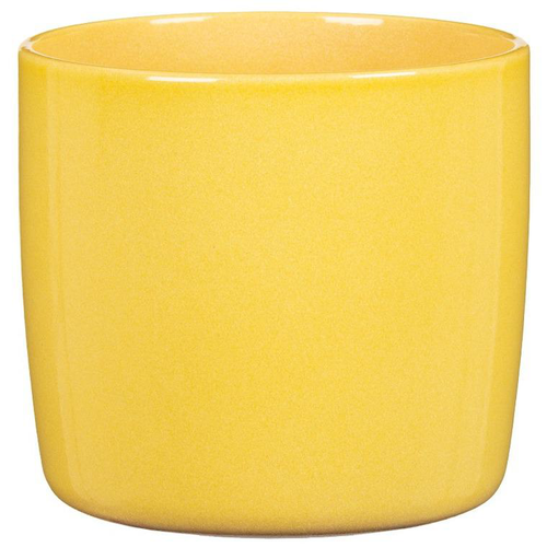 Visuel 1 du produit Cache-pot en céramique jaune Scheurich 900 Solare - Ø 18 cm