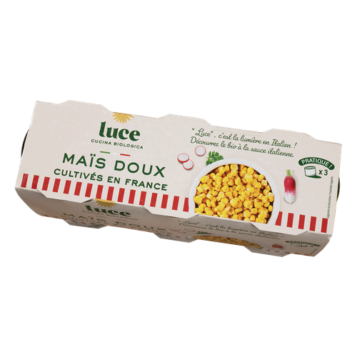 Visuel 5 du produit Maïs doux bio Luce - 3 x 150 g