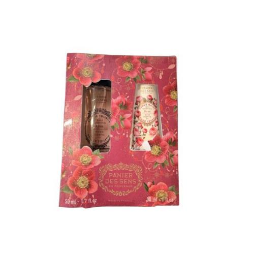Visuel 1 du produit Coffret eau de toilette et crème pour les mains Rose Panier des Sens - les 2 pièces