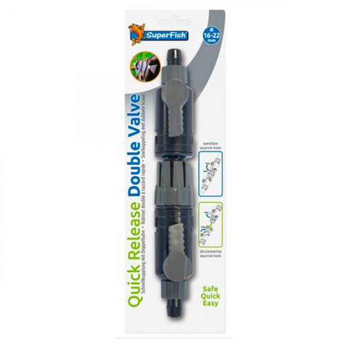 Visuel 1 du produit Robinet double à raccord rapide 16/22 mm - SUPERFISH