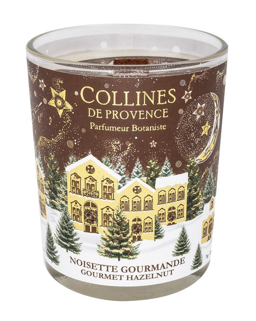 Visuel 1 du produit Bougie parfumée Noisette gourmande Collines de Provence - 75 g