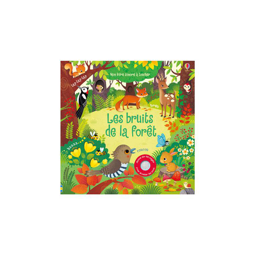 Visuel 1 du produit Le livre " Les bruits de la forêt " aux Éditions Usborne Publishing
