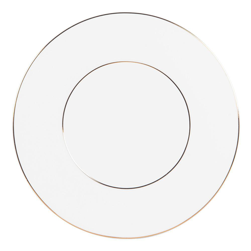 Visuel 3 du produit Assiette plate en porcelaine blanche Victoria - Ø 27 cm