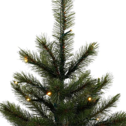 Visuel 3 du produit Sapin de Noël artificiel vert prélampé Bristlecone