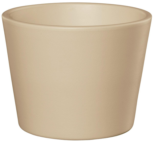 Visuel 1 du produit Cache pot en céramique crème Fresh CR19 - Ø 19,5 x H 17 cm