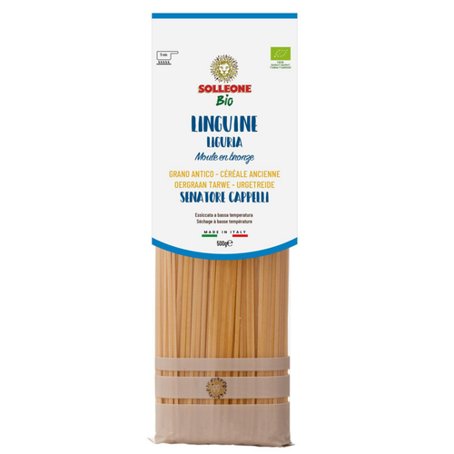 Visuel 1 du produit Linguine au blé cappelli bio Solleone bio - 500 g