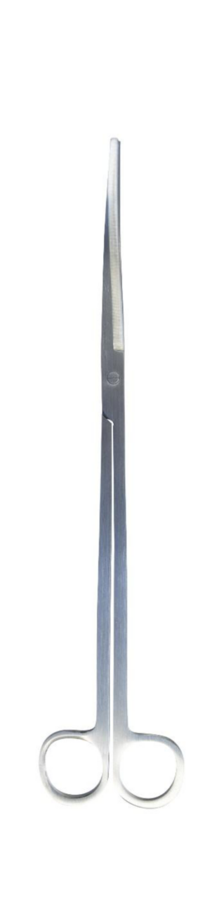 Visuel 1 du produit Ciseau à plantes pour aquarium en inox courbé SuperFish - 25 cm