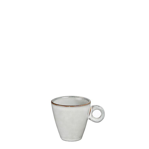 Visuel 1 du produit Tasse à espresso en céramique grise Tabo - Ø 6,5 x H 6,5 cm