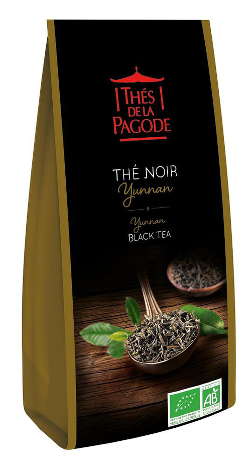 Visuel 1 du produit Thé noir Yunnan bio Thés de la pagode - 100 g