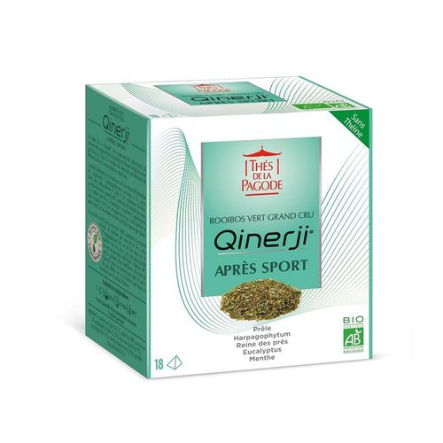 Visuel 1 du produit Thé Qinerji Après Sport boîte carton 18 sachets