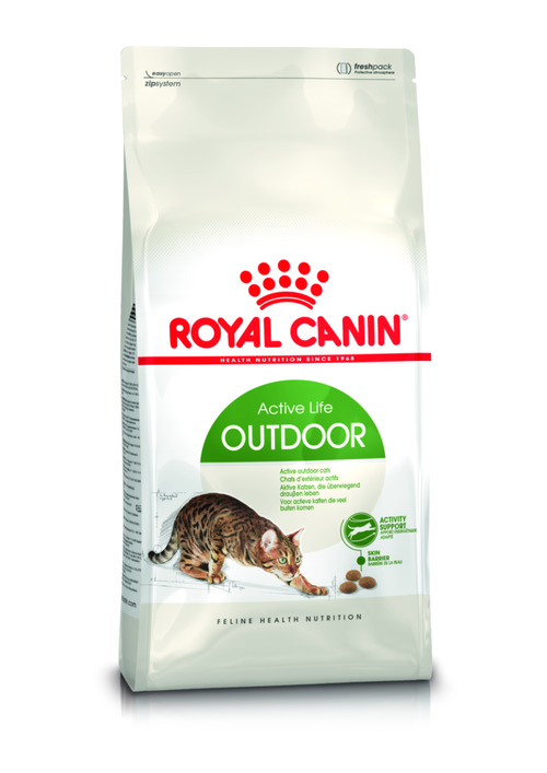 Visuel 1 du produit Croquettes pour chat adulte d'extérieur Royal Canin Outdoor - 4 kg