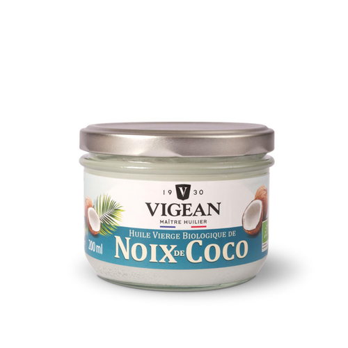 Visuel 2 du produit Huile de noix de coco bio Vigean - 20 cl