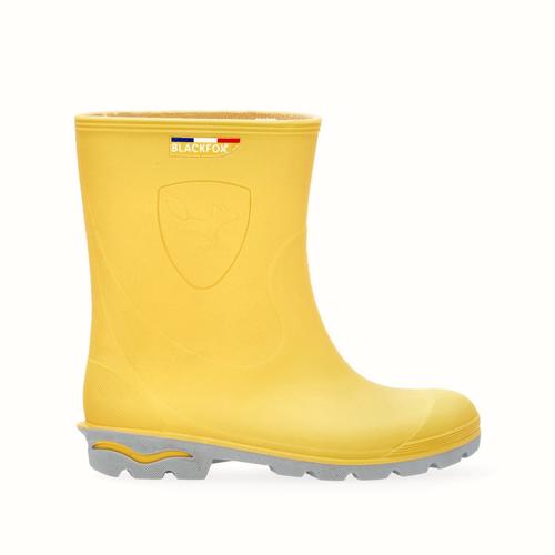Visuel 1 du produit Botte Hydrome coloris jaune en PVC biosourcé Blackfox - pointure 33/34