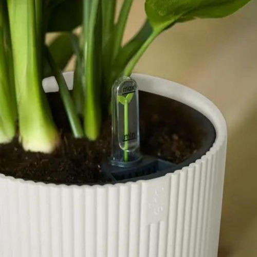 Visuel 6 du produit Cache-pot blanc soie Elho Vibes Fold Mini - Ø 9 cm