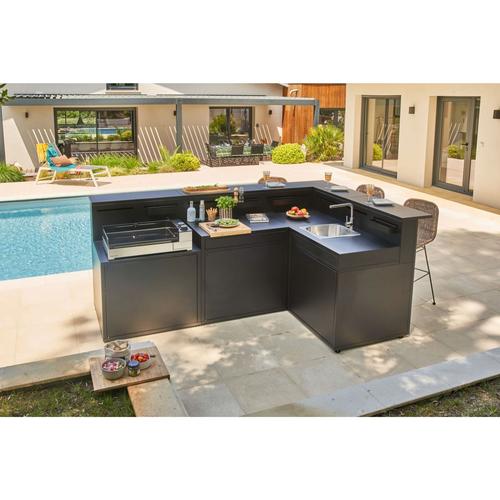 Visuel 5 du produit Plancha Premium Gaz 60 châssis Inox 5300 W