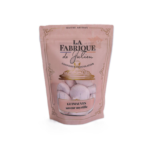 Visuel 1 du produit Sachet de guimauves myrtille La Fabrique de Julien - 100 g