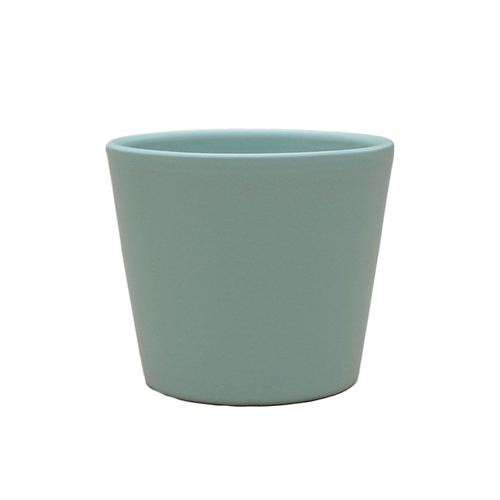 Visuel 1 du produit Cache-pot en céramique coloris céladon mat Fresh Baby CL6 - Ø 7 x H 6 cm