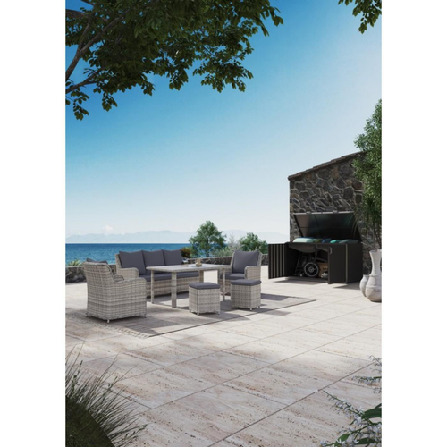 Visuel 2 du produit Coffre argent pour vélos et coussins Royal Garden Royal Chesters - Taille XL