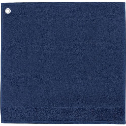 Visuel 1 du produit Essuie-mains bleu encre avec œillet Curl – 50 x 50 cm