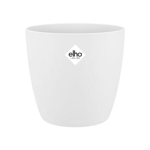 Visuel 2 du produit Cache-pot en plastique blanc Elho Brussels B25 - Ø 25 cm