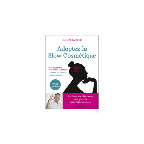 Visuel 1 du produit Livre " Adoptez la slow cosmétique " aux Éditions Leducs