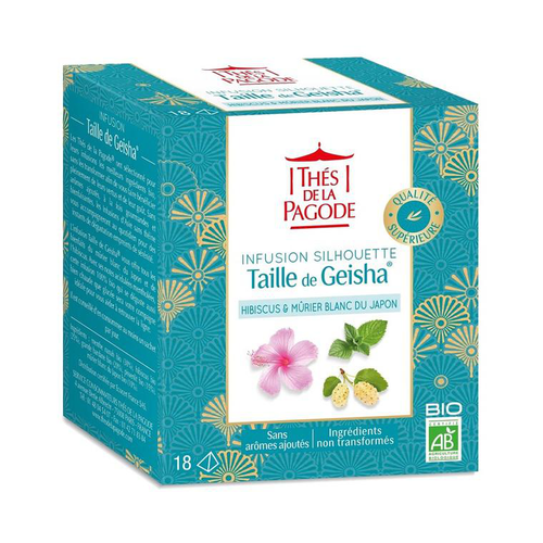 Visuel 1 du produit Infusion bio Taille de Geisha - 18 sachets