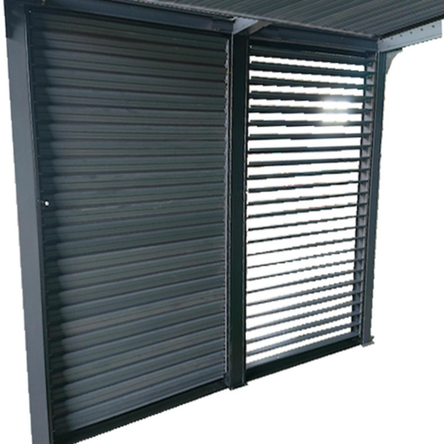 Visuel 1 du produit Ventelles pour pergola 3630 BI/PER 2430 BI coloris gris en aluminium - 2,19 x 2,8 m