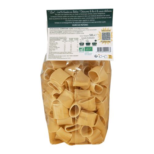 Visuel 2 du produit Calamarata blancs bio Luce - 500 g