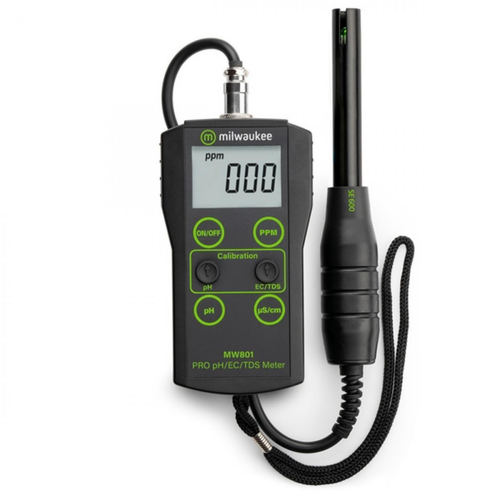 Visuel 3 du produit Testeur 3 en 1 pH/EC/TDS professionnel - MILWAUKEE modèle MW801 Pro