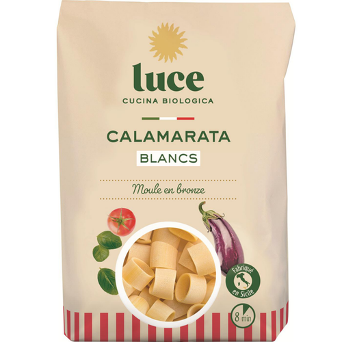 Visuel 1 du produit Calamarata blancs bio Luce - 500 g